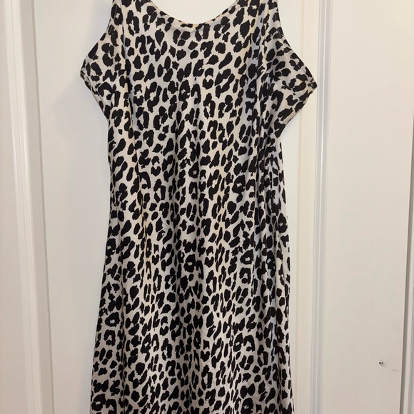 A New Day Black and White Animal Print Dress - Picture 8 of 12